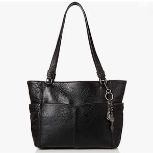 The Sak Sequoia leather tote black